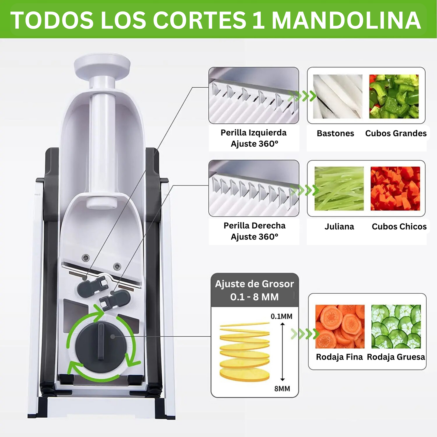 MANDOLINA MULTIFUNCIONAL