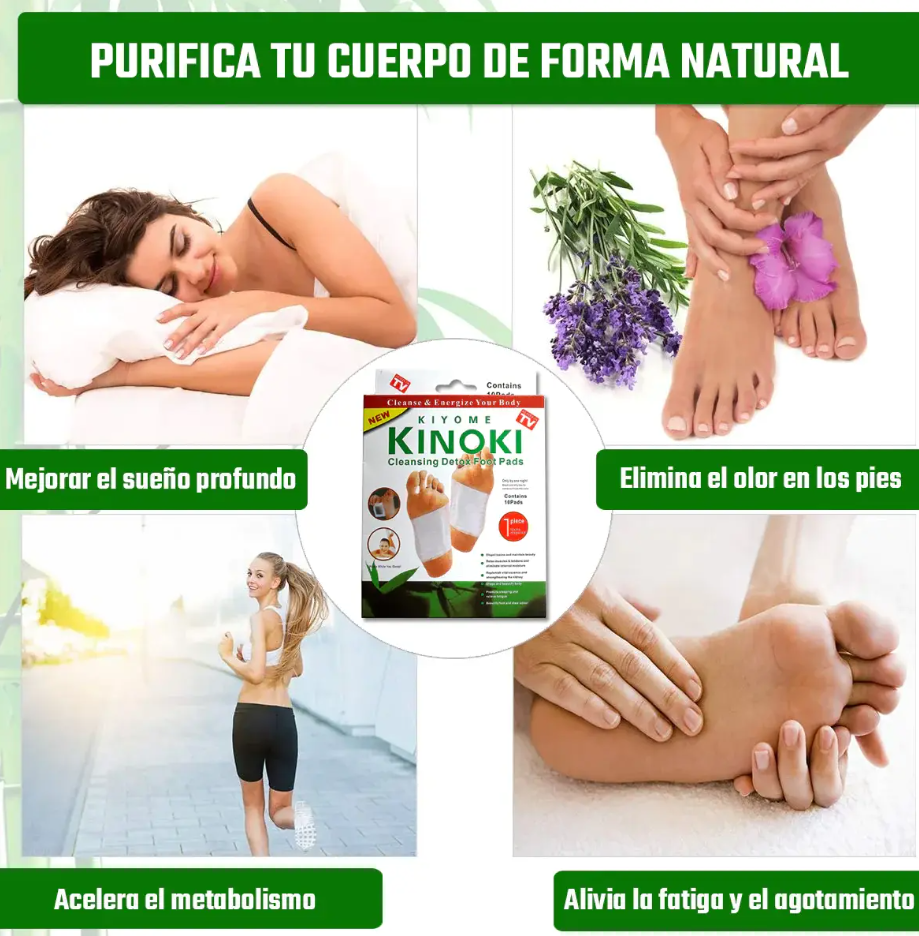 PARCHES KINOKI DETOX 3X