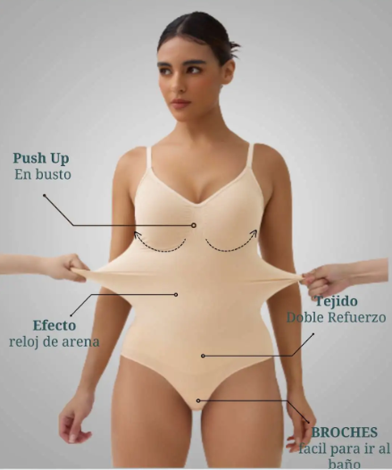 Body SkinFit - Compresión discreta, efecto visible