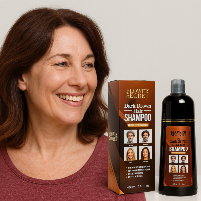 Shampoo Flower Secret AntiCanas 400ml – Despídete de las canas, luce más joven