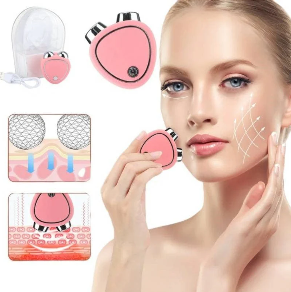 MASAJEADOR FACIAL CON MICROCORRIENTE