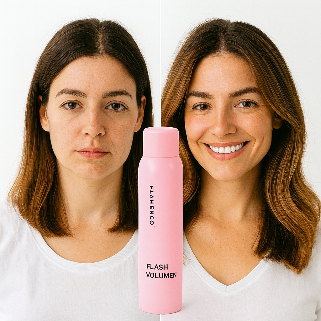 Shampoo en Seco: Flamenco Flash Volumen - Cabello limpio y con volumen en solo 30 segundos