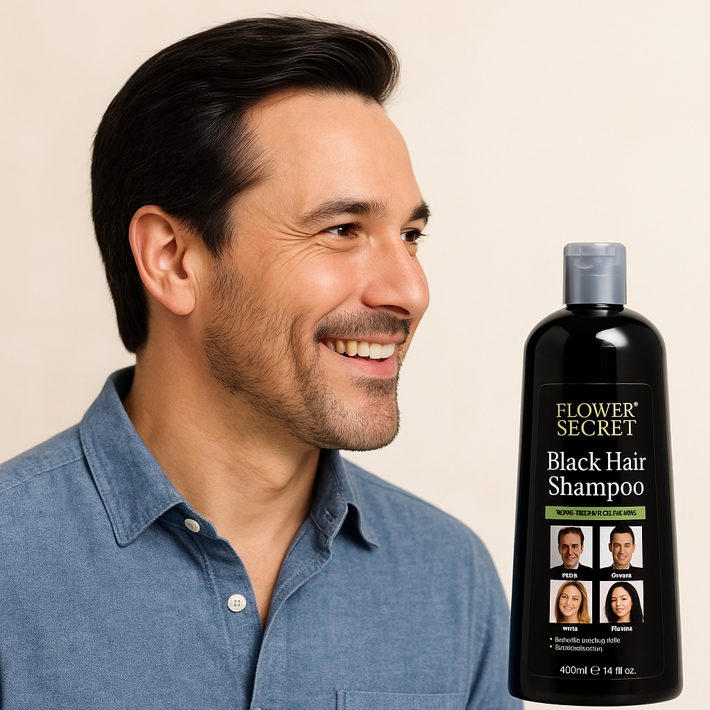 Shampoo Flower Secret AntiCanas 400ml – Despídete de las canas, luce más joven