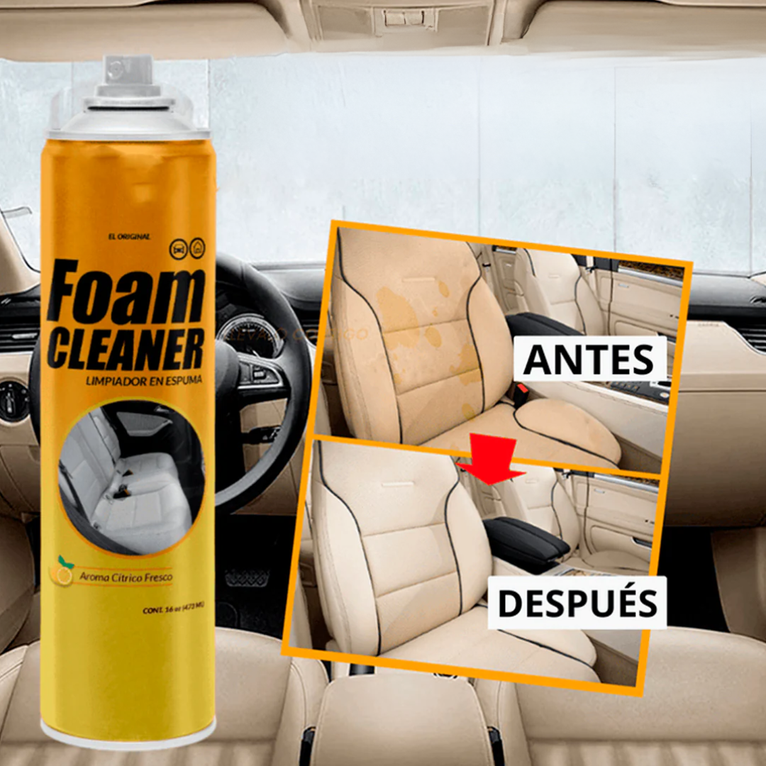 Foam Cleaner X2 Un. – Elimina manchas difíciles en minutos