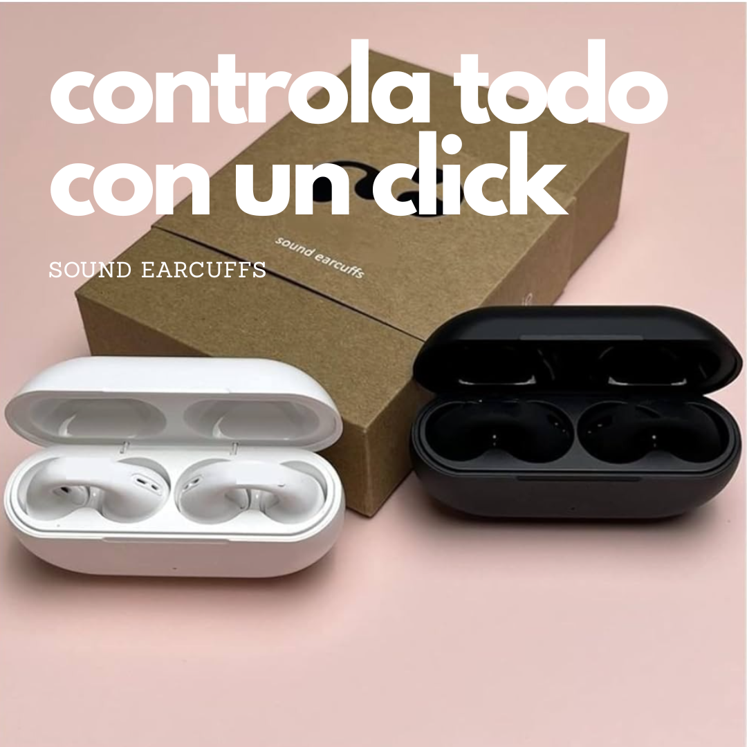 Sound Earcuffs - Libertad total de movimiento - Disfruta tu música con estilo