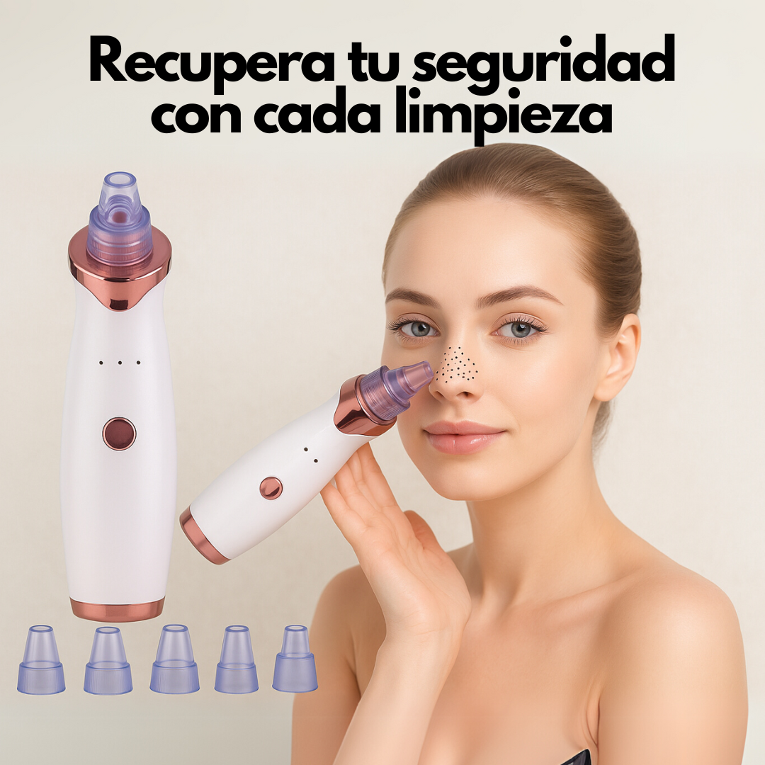 Máquina Succionadora Glow - Recobra tu confianza con una piel limpia y radiante