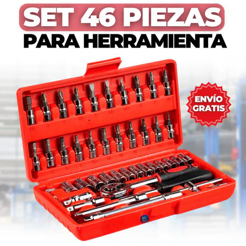 Juego de Herramientas 46 Piezas