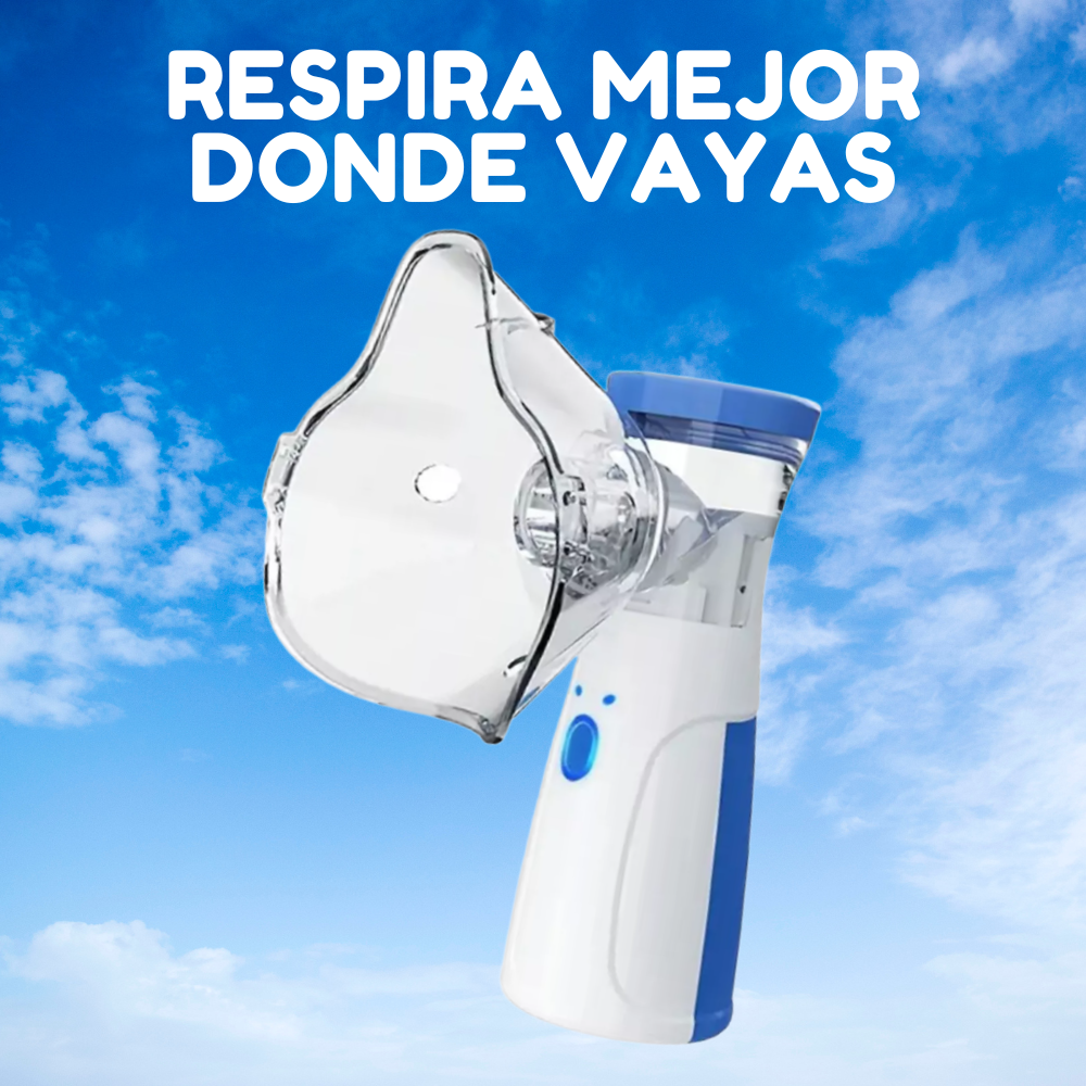 NEBULIZADOR PORTÁTIL: Para Niños y Adultos