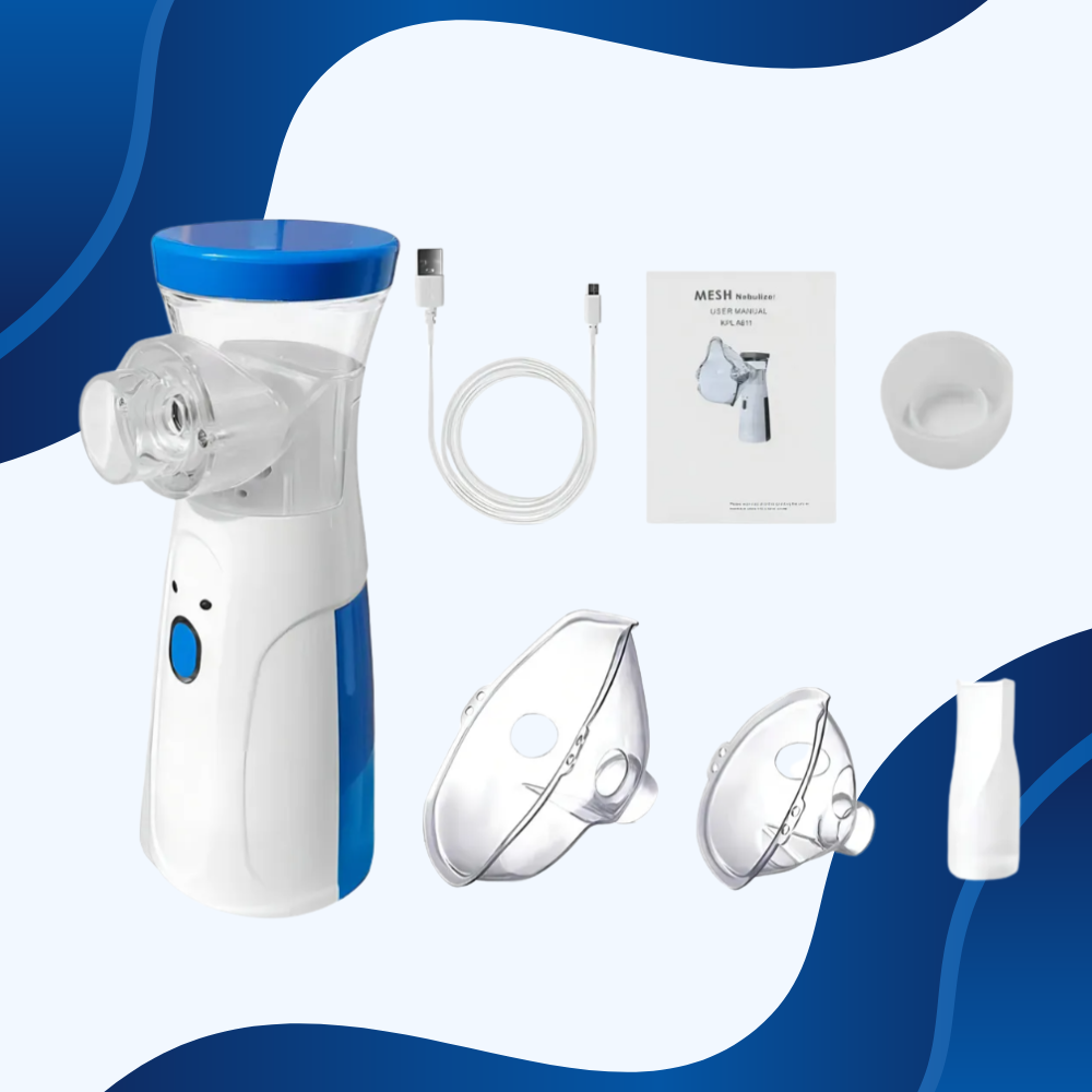 NEBULIZADOR PORTÁTIL: Para Niños y Adultos