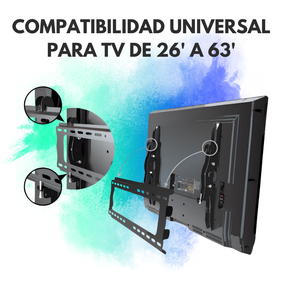 SOPORTE DE TV 26' - 63'