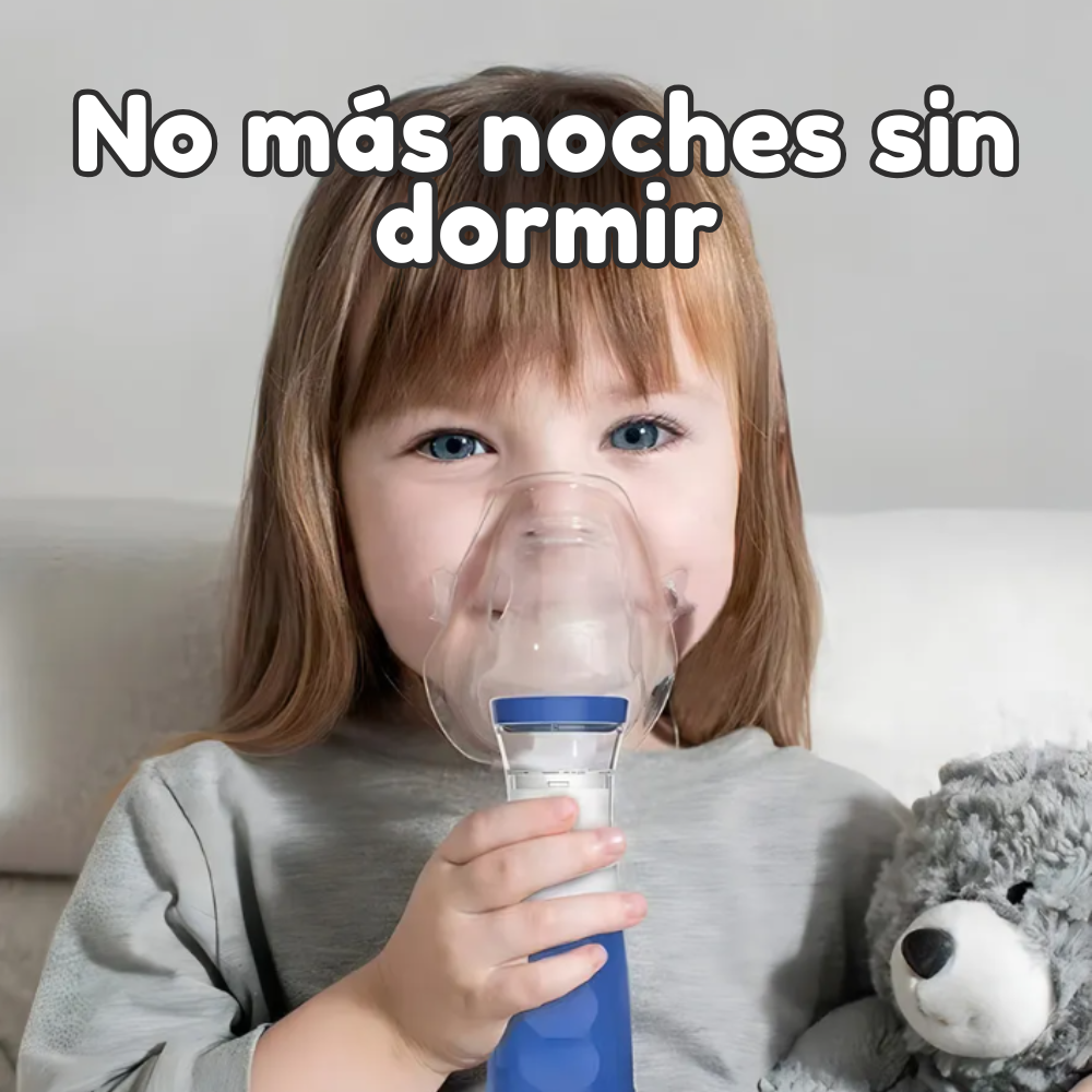 NEBULIZADOR PORTÁTIL: Para Niños y Adultos