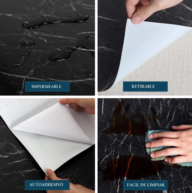 Vinilo Adhesivo Mármol 10m