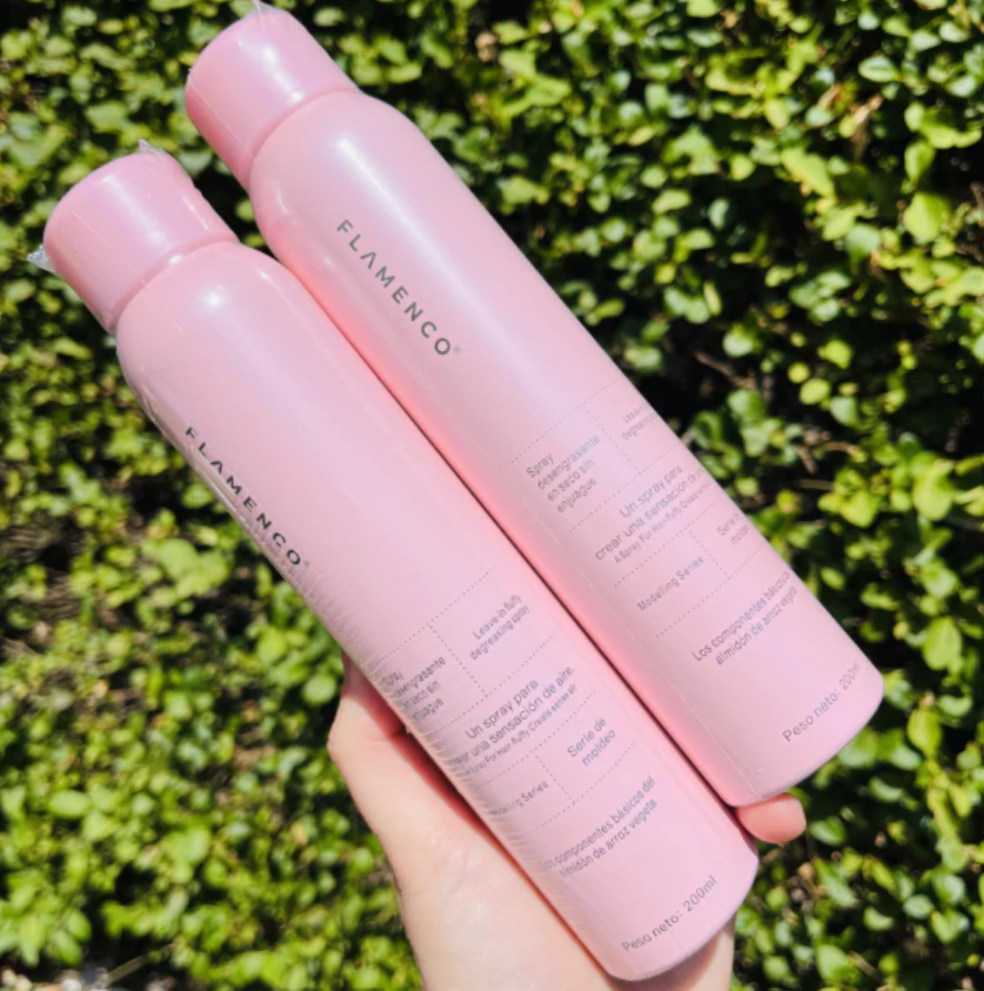 Shampoo en Seco: Flamenco Flash Volumen - Cabello limpio y con volumen en solo 30 segundos