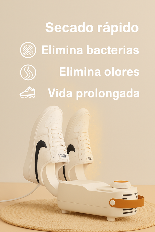 QuickStep Dryer - Zapatos secos en minutos, sin olores