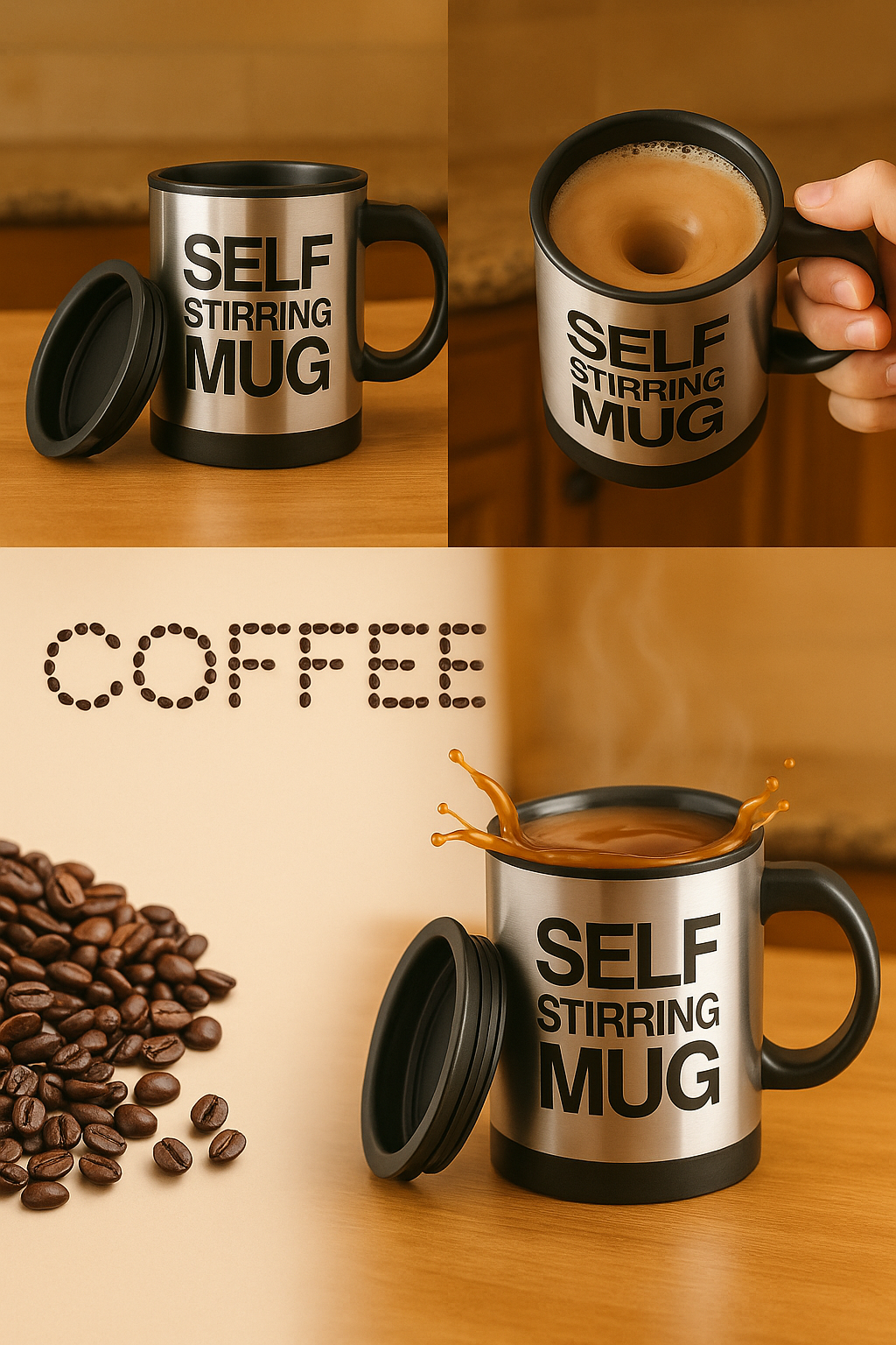 TAZA REVOLVEDOR AUTOMÁTICO 400ml