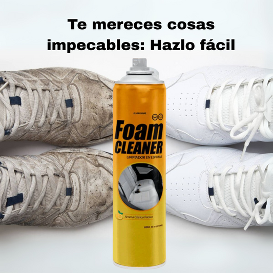 Foam Cleaner X2 Un. – Elimina manchas difíciles en minutos