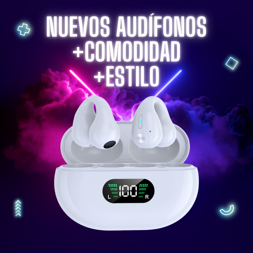 Audífonos Sound Earcuffs - Libertad total de movimiento - Música con estilo único