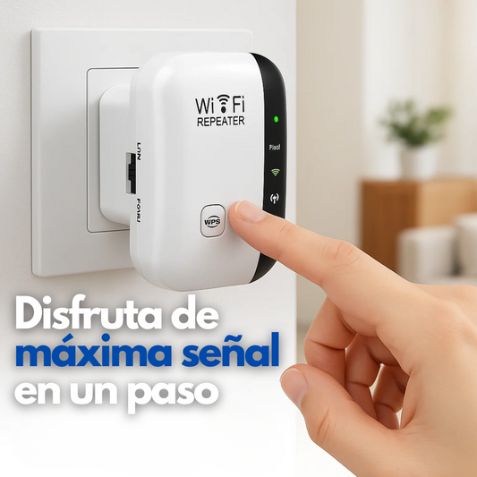 Extensor WiFi 360 – Internet potente en cada rincón de tu hogar