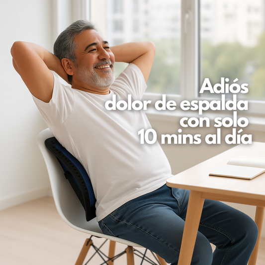 Alivia el dolor lumbar en solo 10 minutos al día - Estirador Lumbar Pain Relief