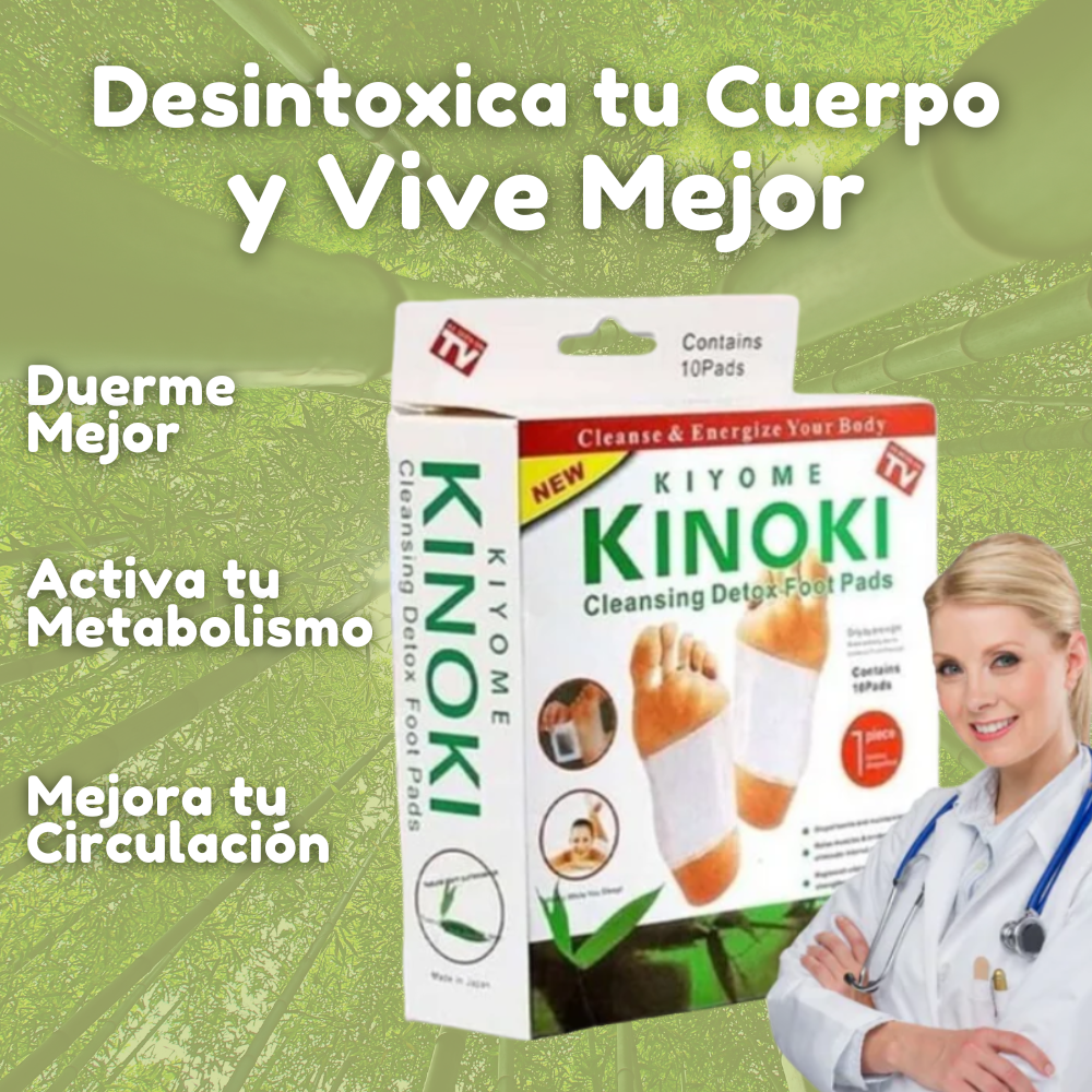 PARCHES KINOKI DETOX 3X
