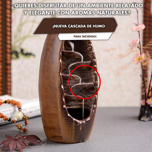 Cascada de Humo - Relajación y armonía en tu hogar